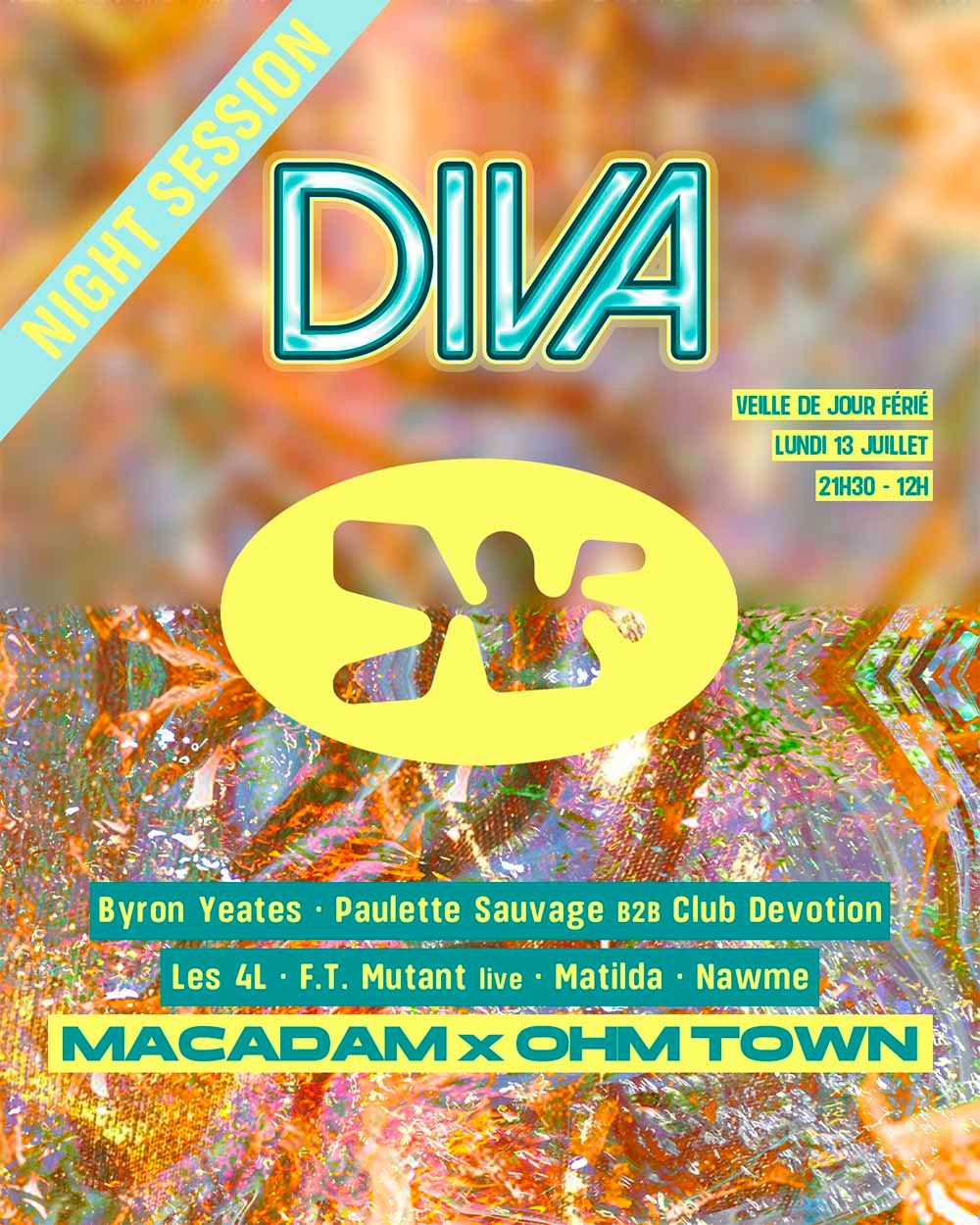 DIVA · NIGHT SESSION