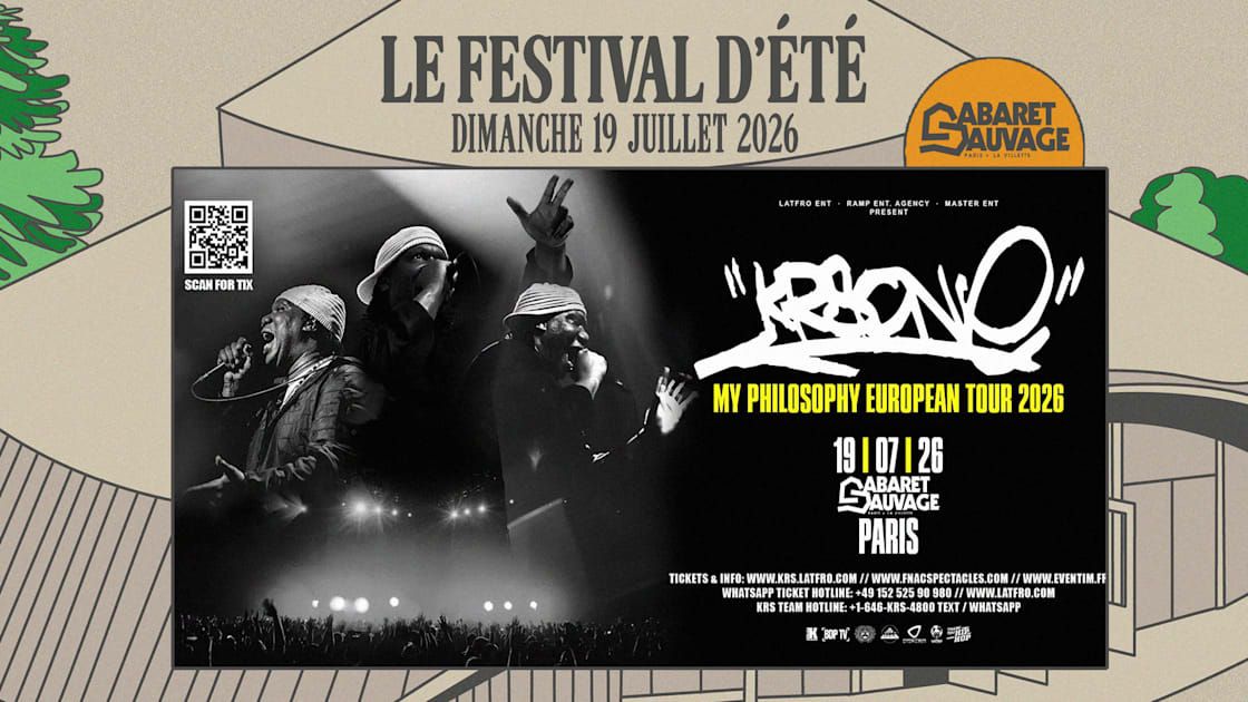 Festival D’Été • Krs One