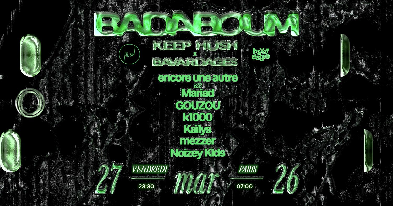 Club — Keep Hush X Bavardages