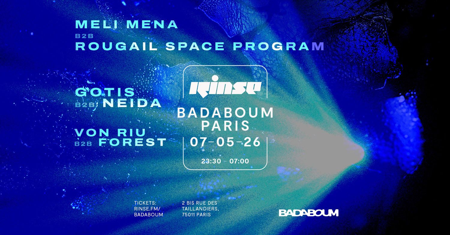 Club — Rinse All Stars: Forest, Gotis, Neida, Von Riu & More