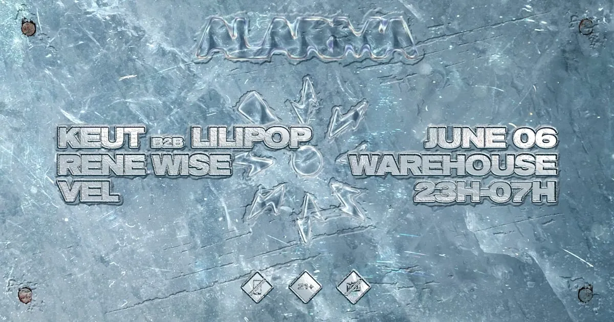 Alarma : Rene Wise, Vel, Keut B2b Lilipop