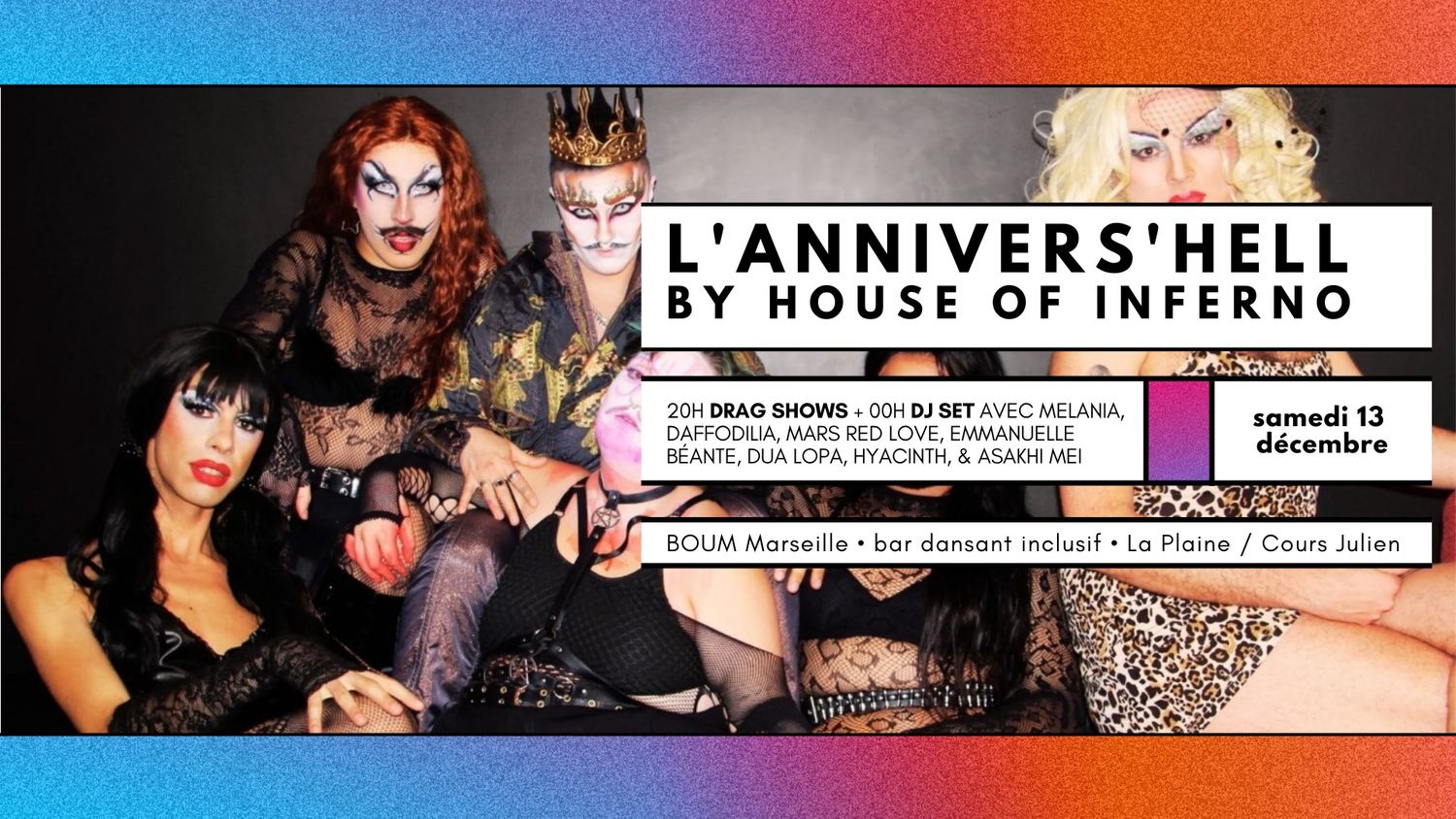 đ„ DRAG SHOW ANNIVERSâHELL & DJ SET !