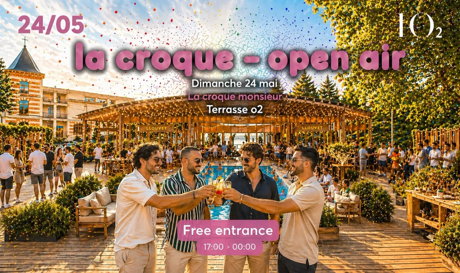 LA CROQUE OPEN AIR XXL 🌈