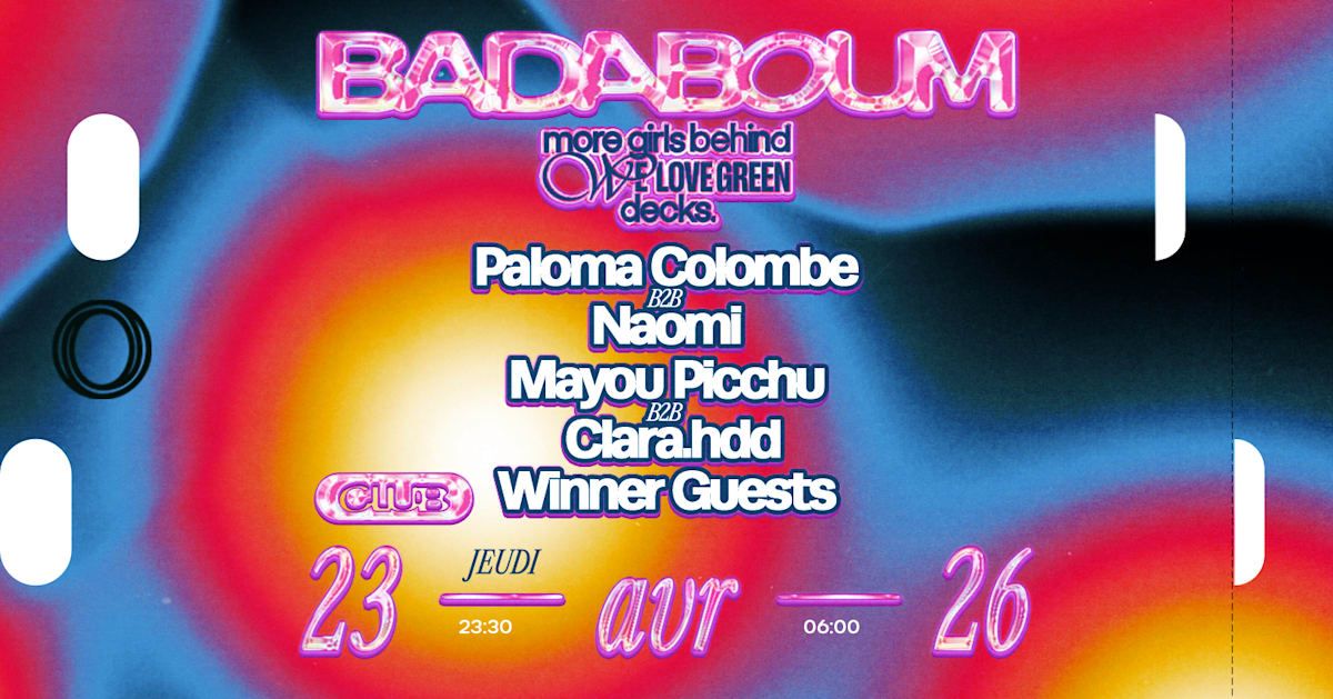 Club — More Girls Behind We Love Green Decks: Naomi And More