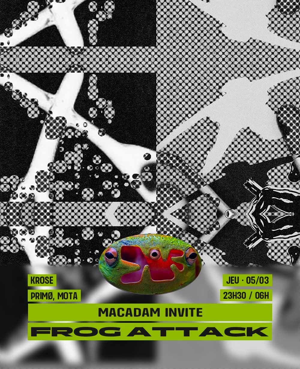 MACADAM X FROG ATTACK