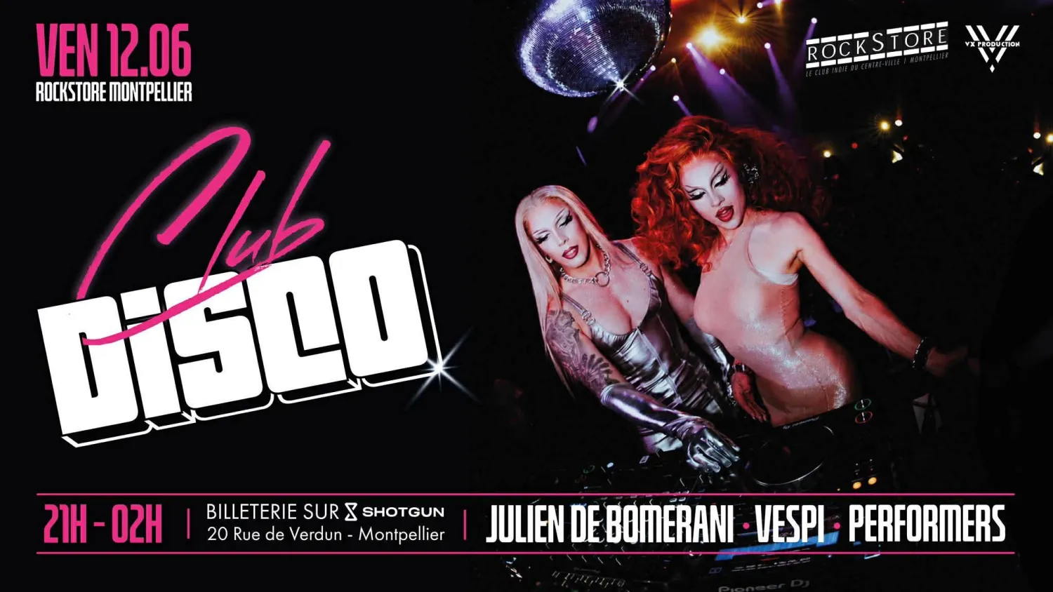 CLUB DISCO x ROCKSTORE