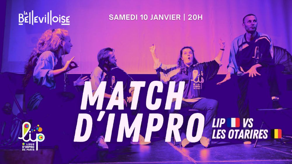 Match D’Impro – Lip / Les Otarires | 10.01.26