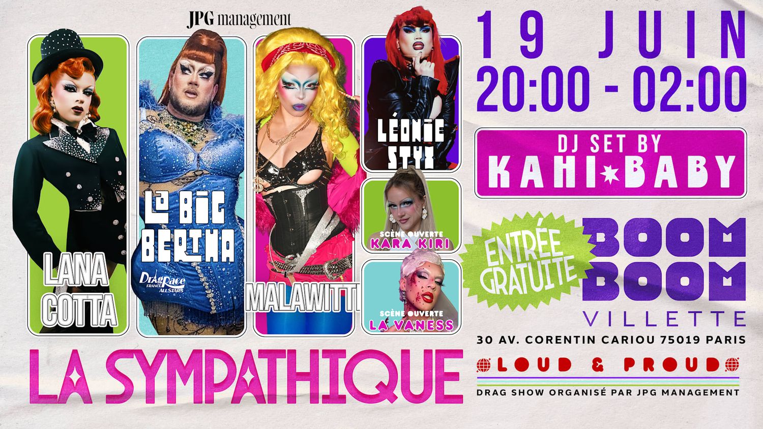 La Sympathique #14 - Loud & Proud
