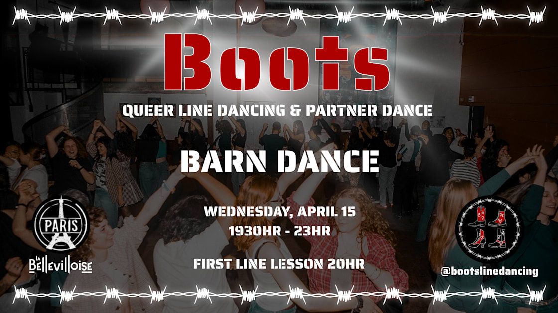 Boots Barn Dance: Queer Line Dance & Partner Dancing