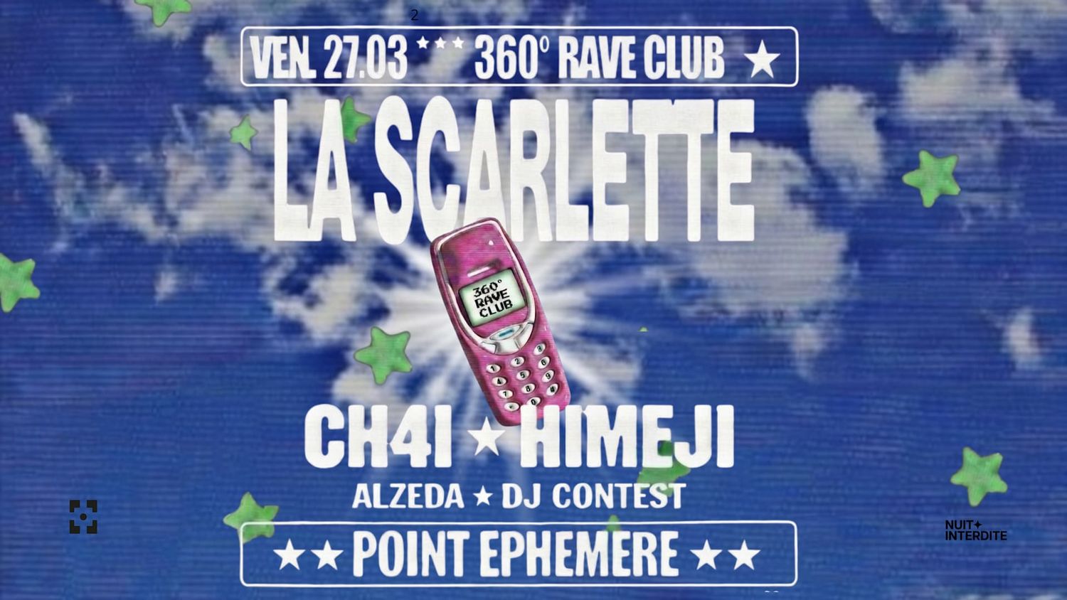 La Scarlette W/ Ch4i, Himeji, Alzeda & More