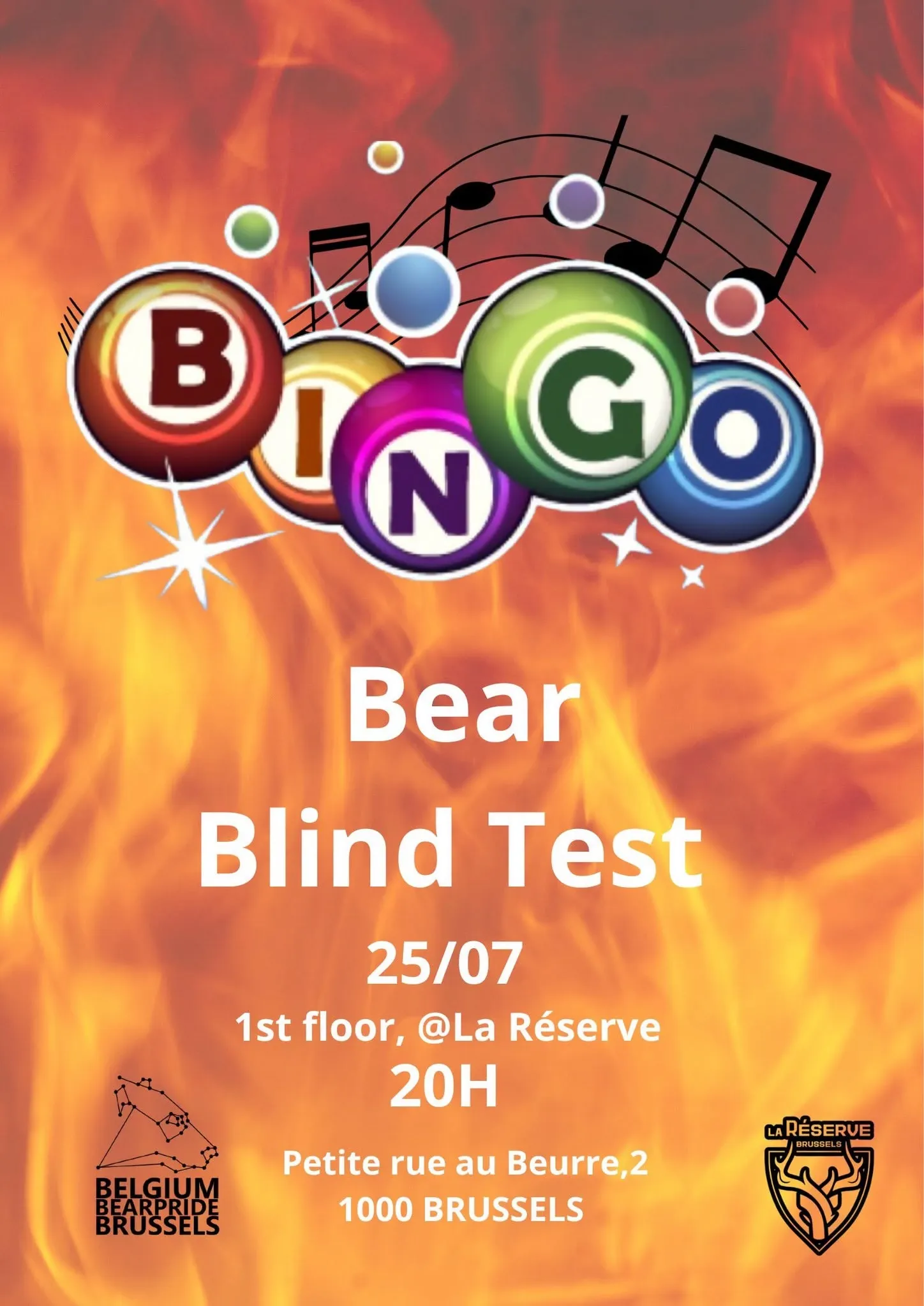 Bingo Bear Blind Test