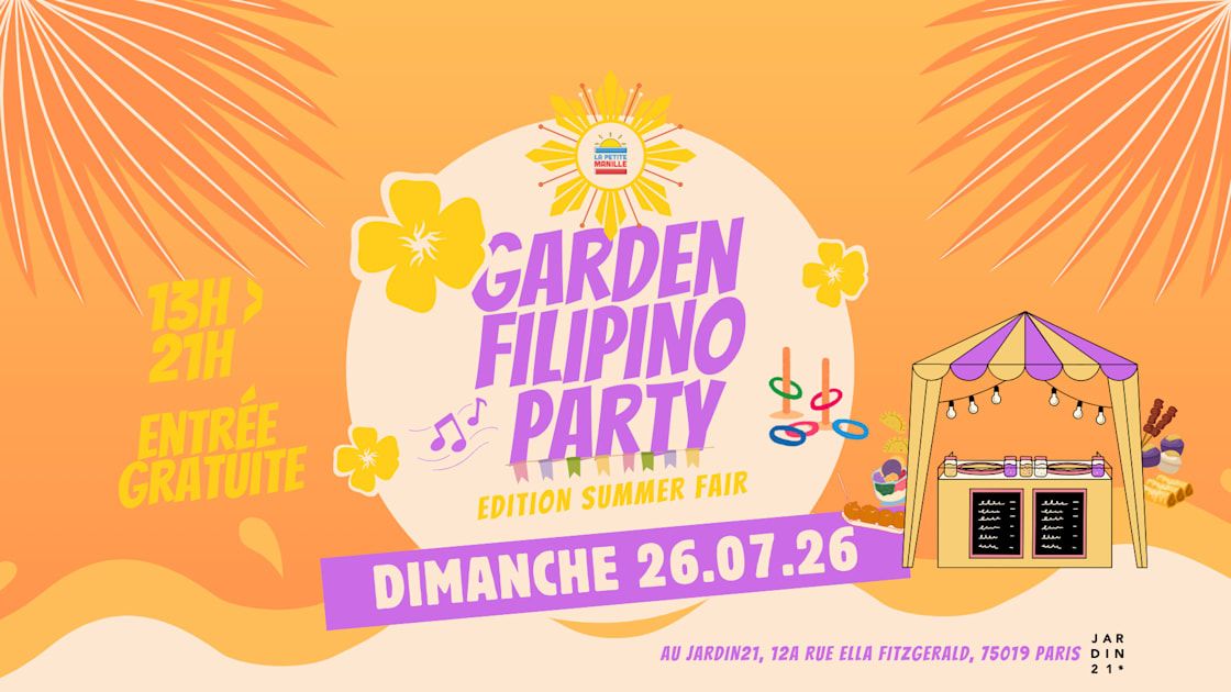 Garden Filipino Party X Jardin21