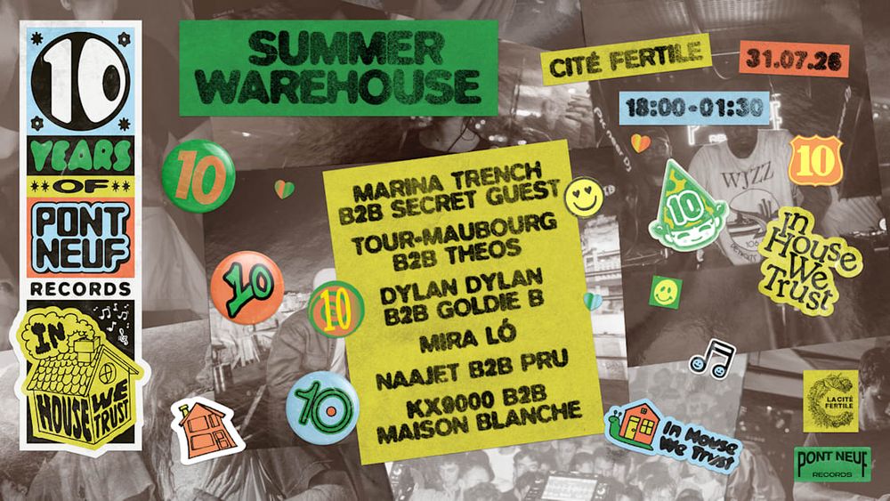 Pont Neuf 10 Years Summer Warehouse