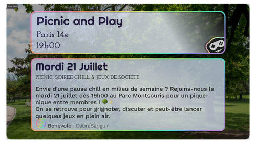 Picnic and Play