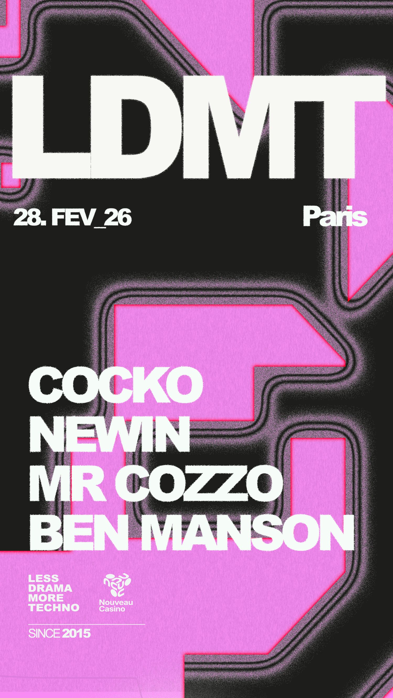 Less Drama More Techno [Let The Beat Control...]