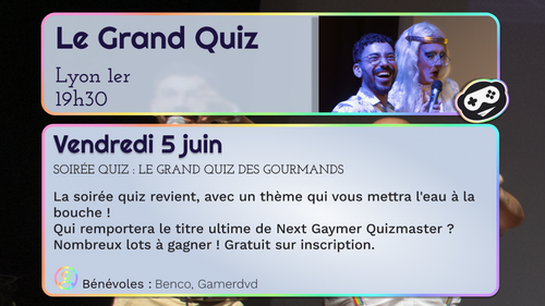 Le Grand Quiz des Gourmands