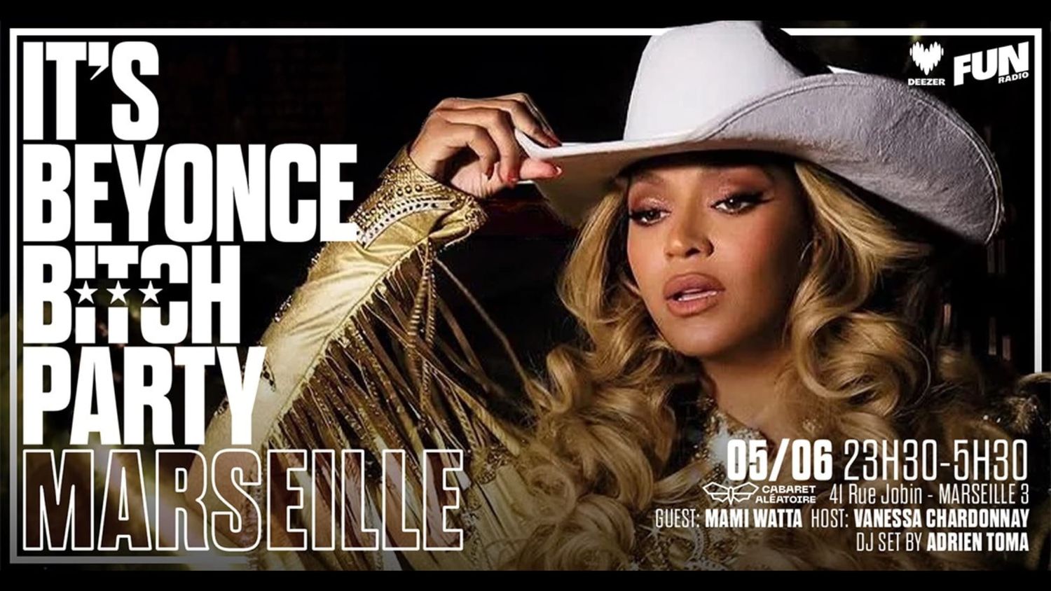 It's Beyoncé Bitch Party Avec Mami Watta