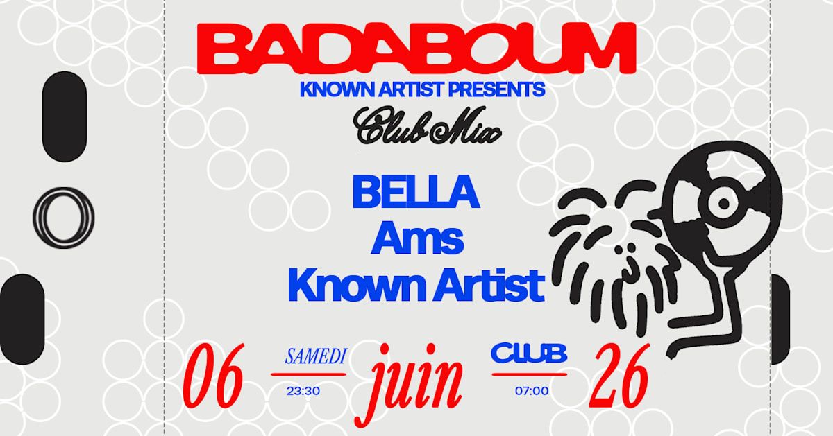 Club — Known Artist Presents Club MIX: Bella, Ams
