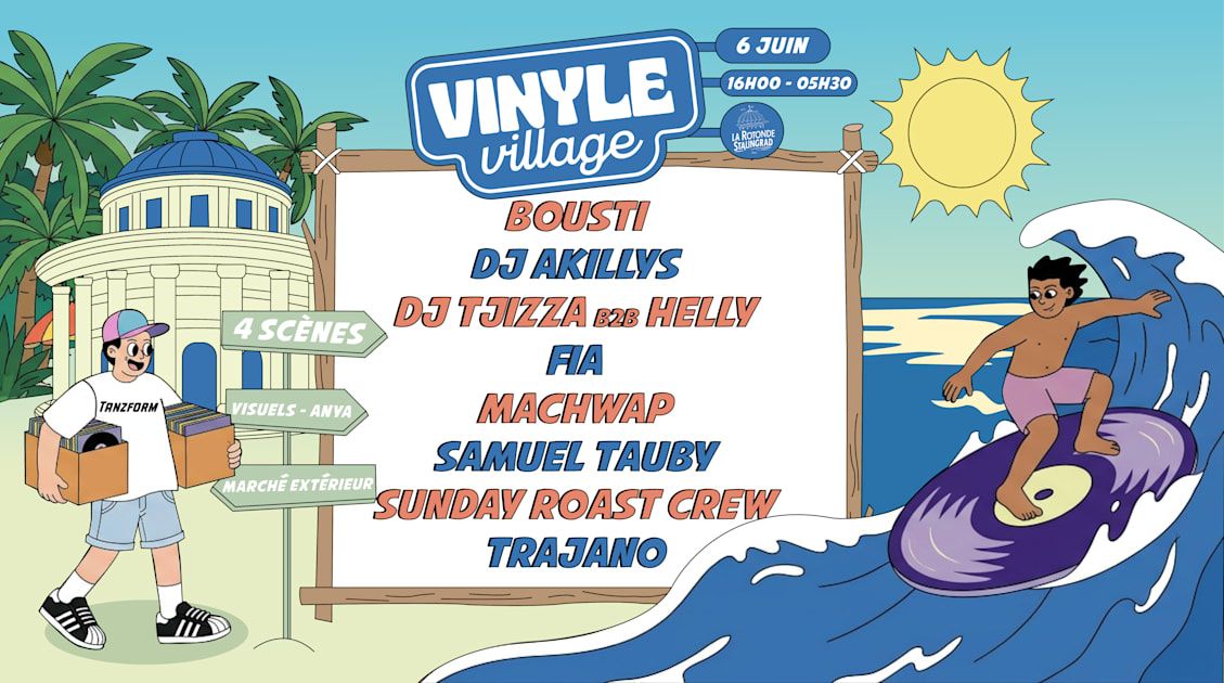 Vinyle Village - Wax & Sun : Open-Air & Club Xxl