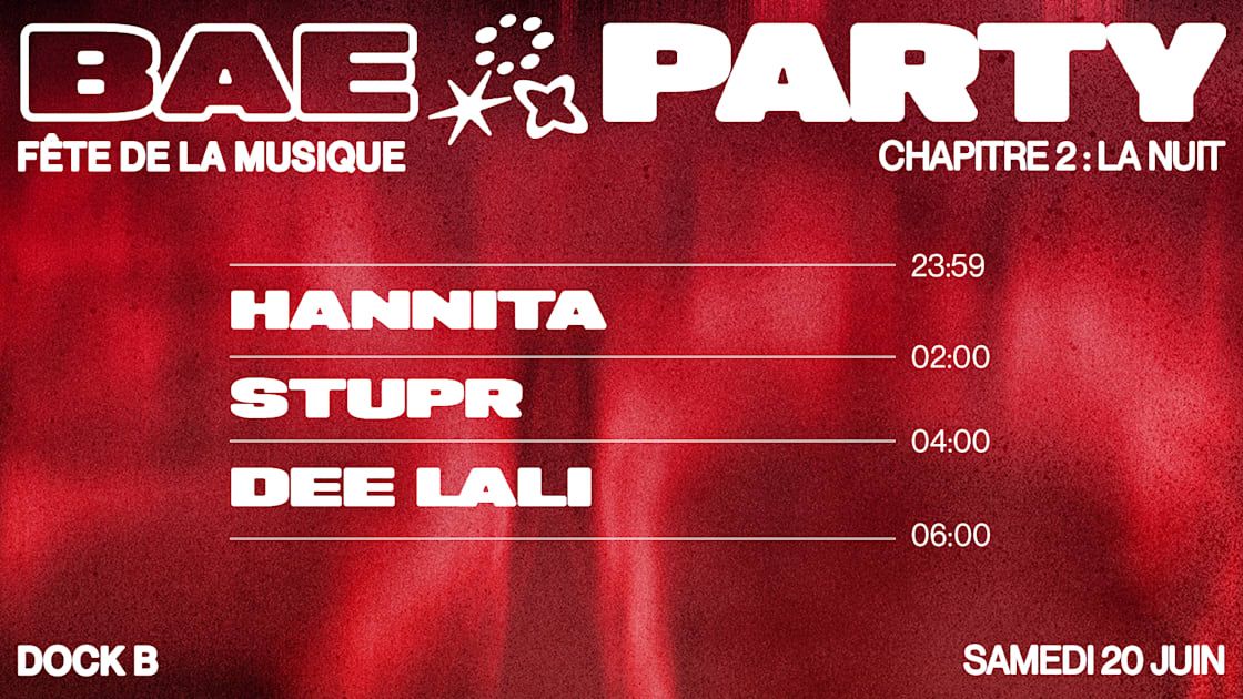 Bae Party : 20h De Son Pour La Fête De La Musique