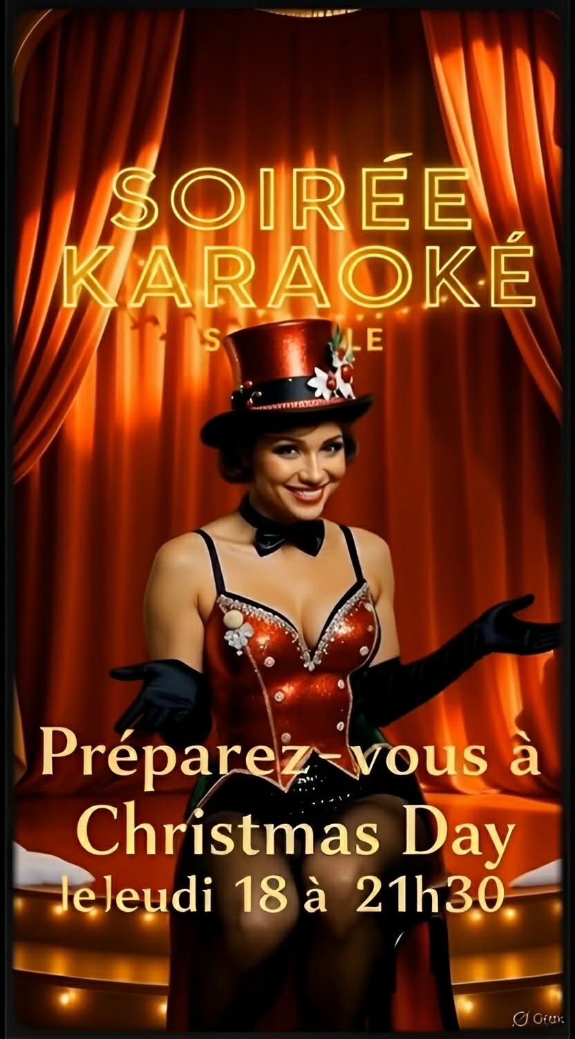 Soirée KARAOKE Christmas Day