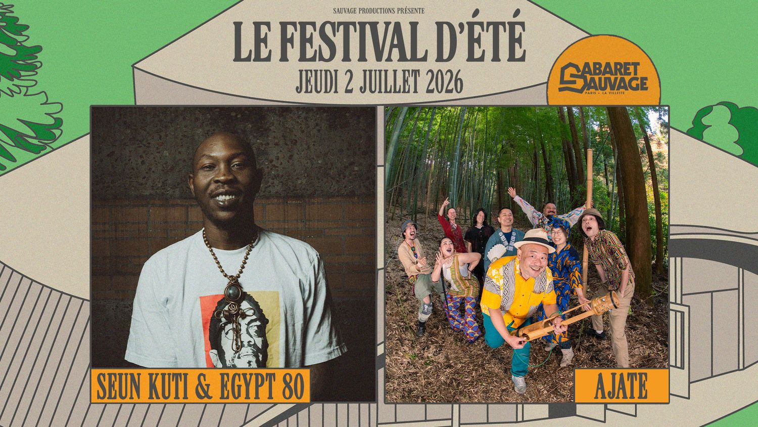 Festival D’Été • Seun Kuti & Egypt 80 I Ajate