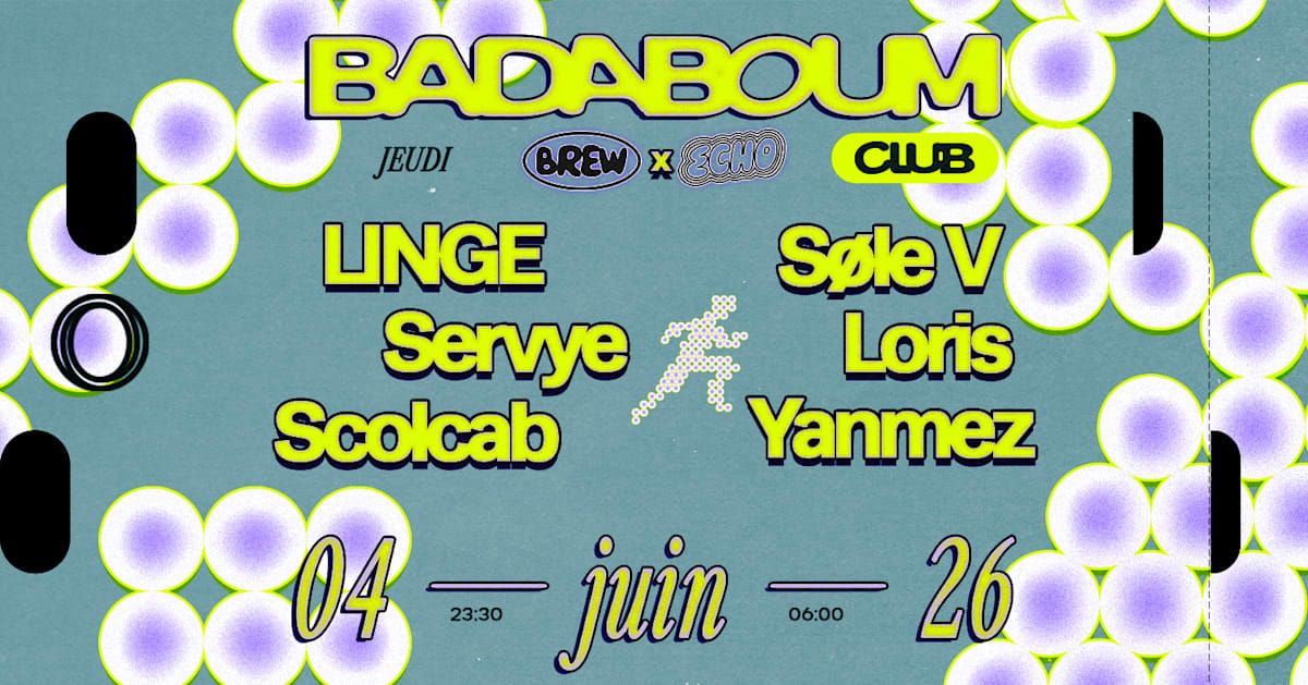 Club — Echo X Brew Fm: Linge, Loris, Scolcab And More