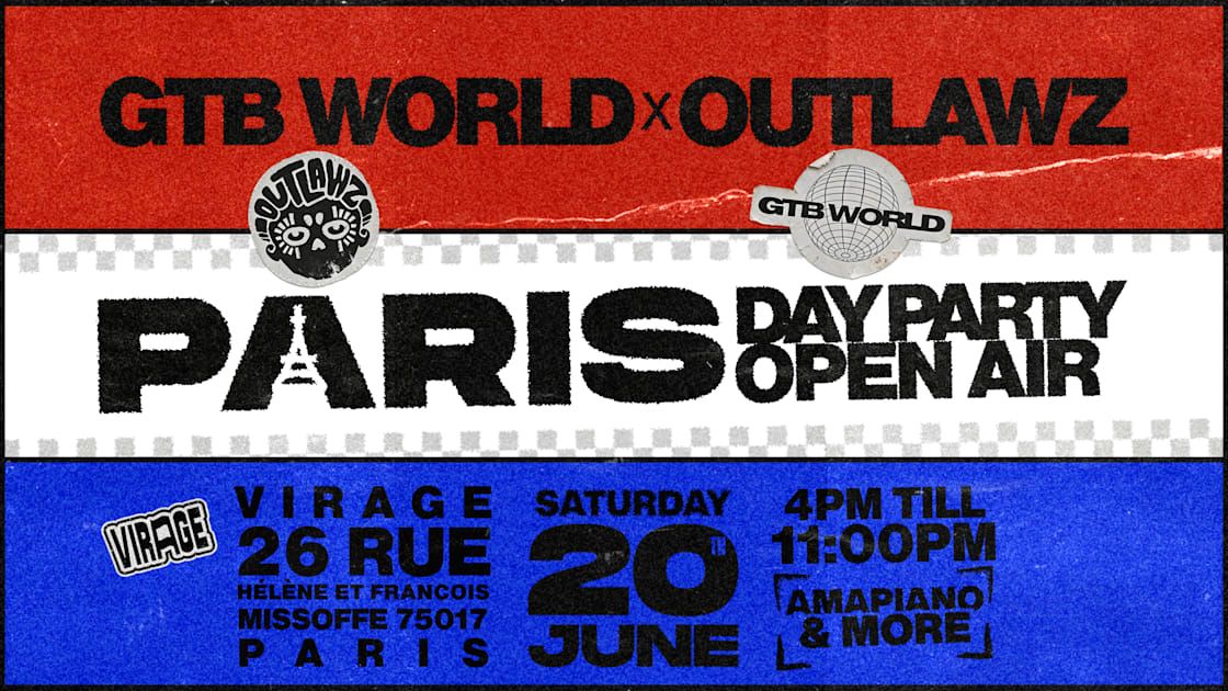 Gtb World X Outlawz, Open Air Day Party !