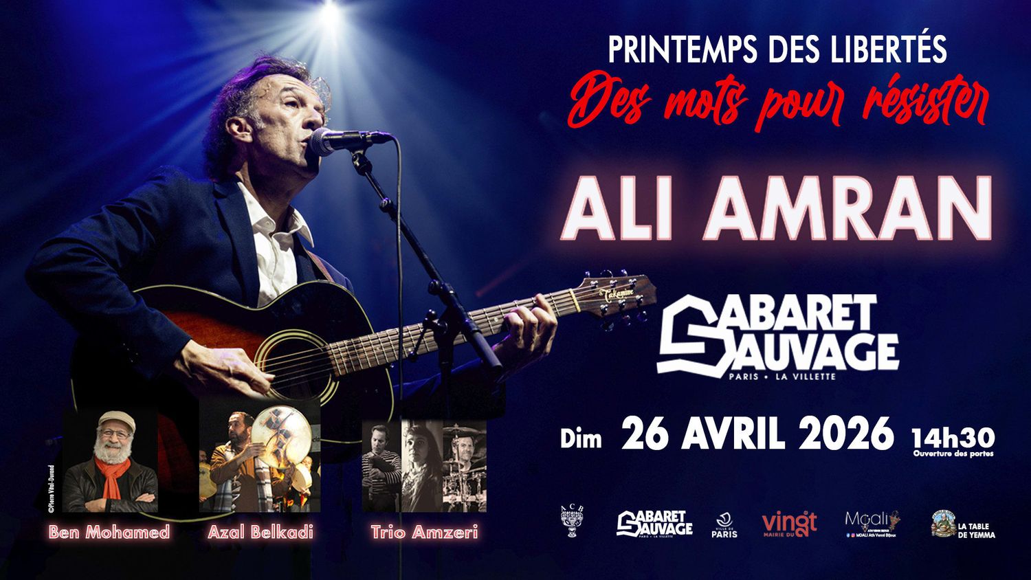 Acb Présente : Ali Amran • Des Mots Pour Résister