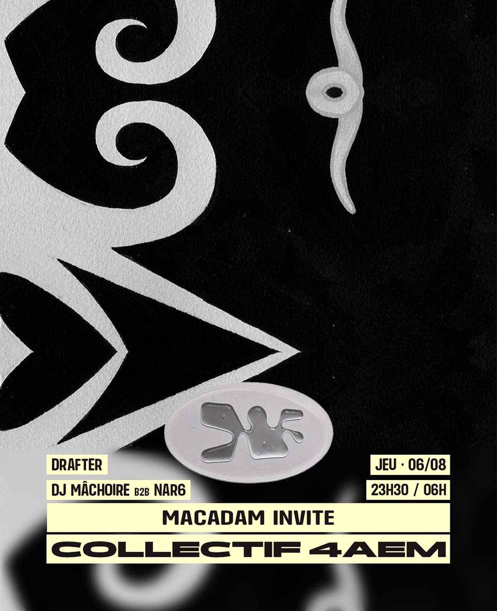 MACADAM X COLLECTIF 4AEM