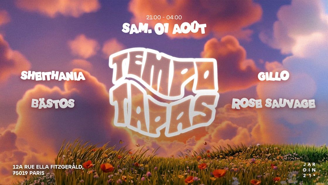 Tempo Tapas : Planche MIX X Jardin21 - Dj Sets