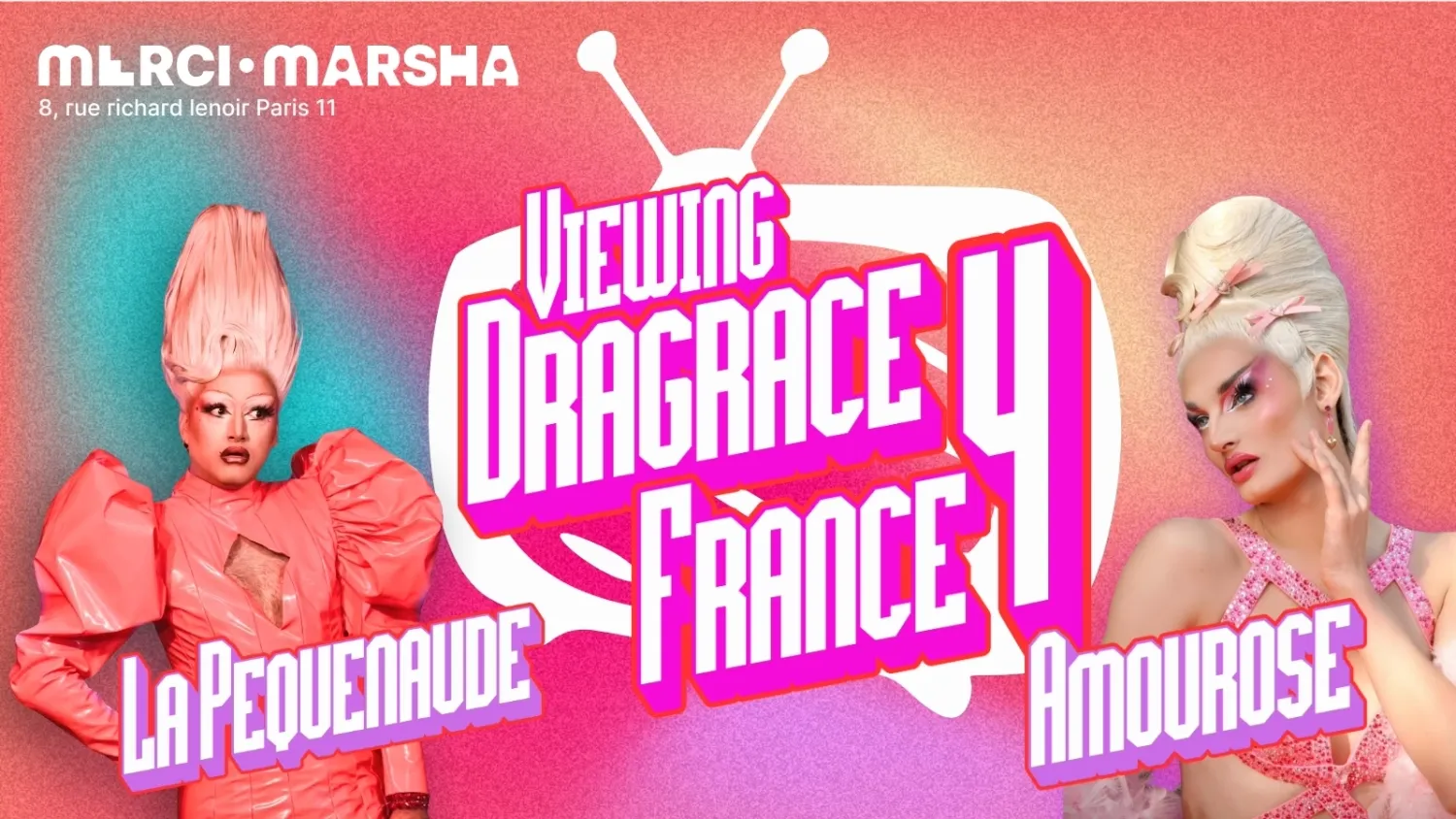 Viewing Dragrace saison 4 avec Amourose et La Pequenaude !