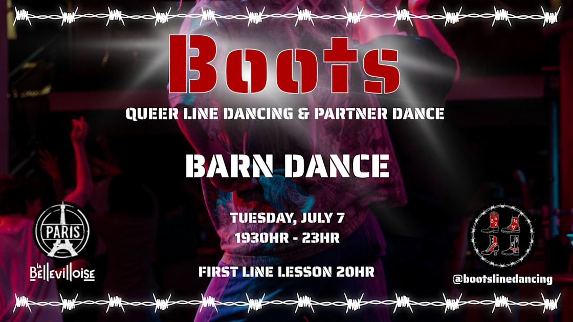 Boots Barn Dance: Queer Line Dance & Partner Dancing