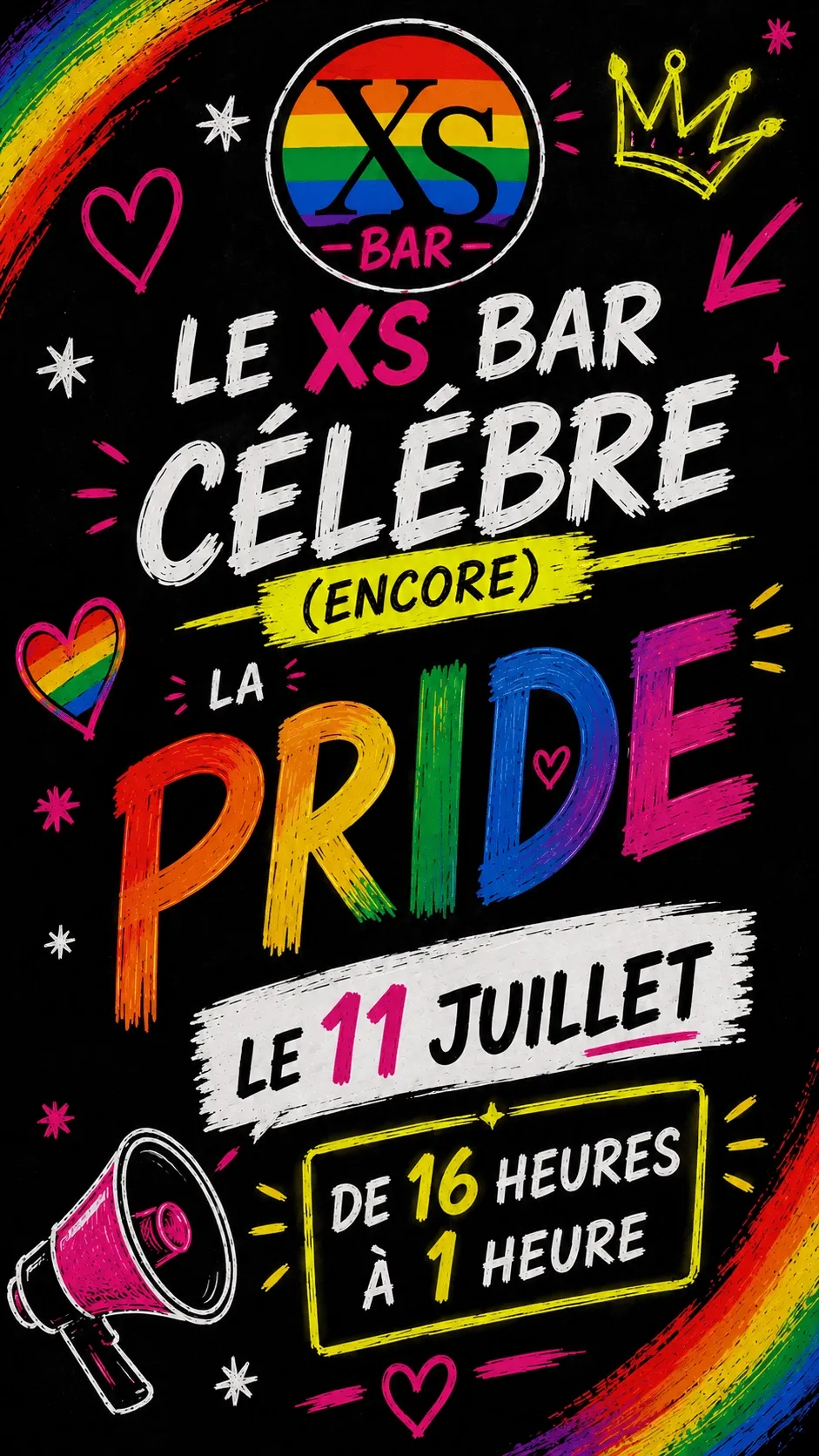 AFTER PRIDE 2026 au XS BAR