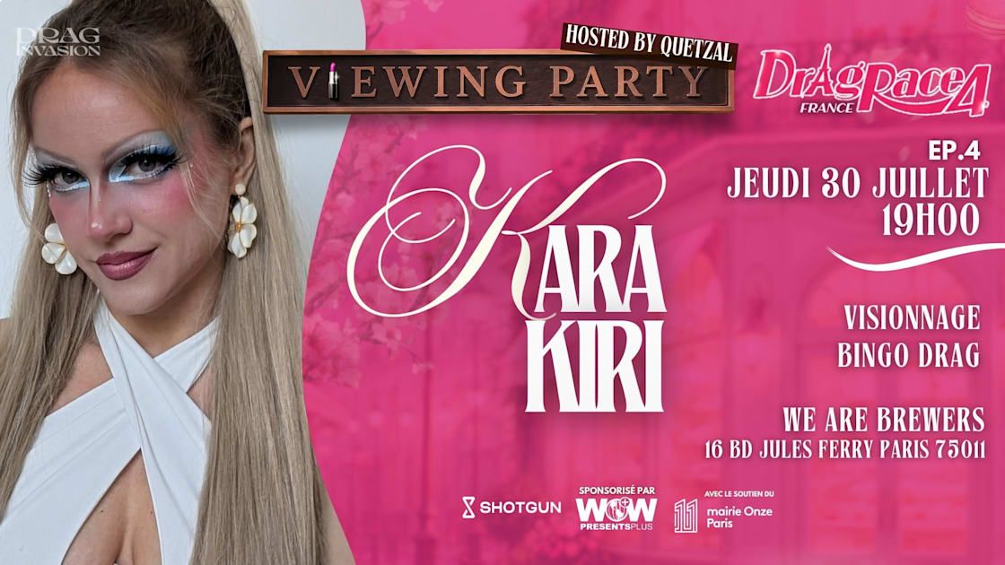 Viewing Drag Race France S4 Ep.4 - Kara Kiri