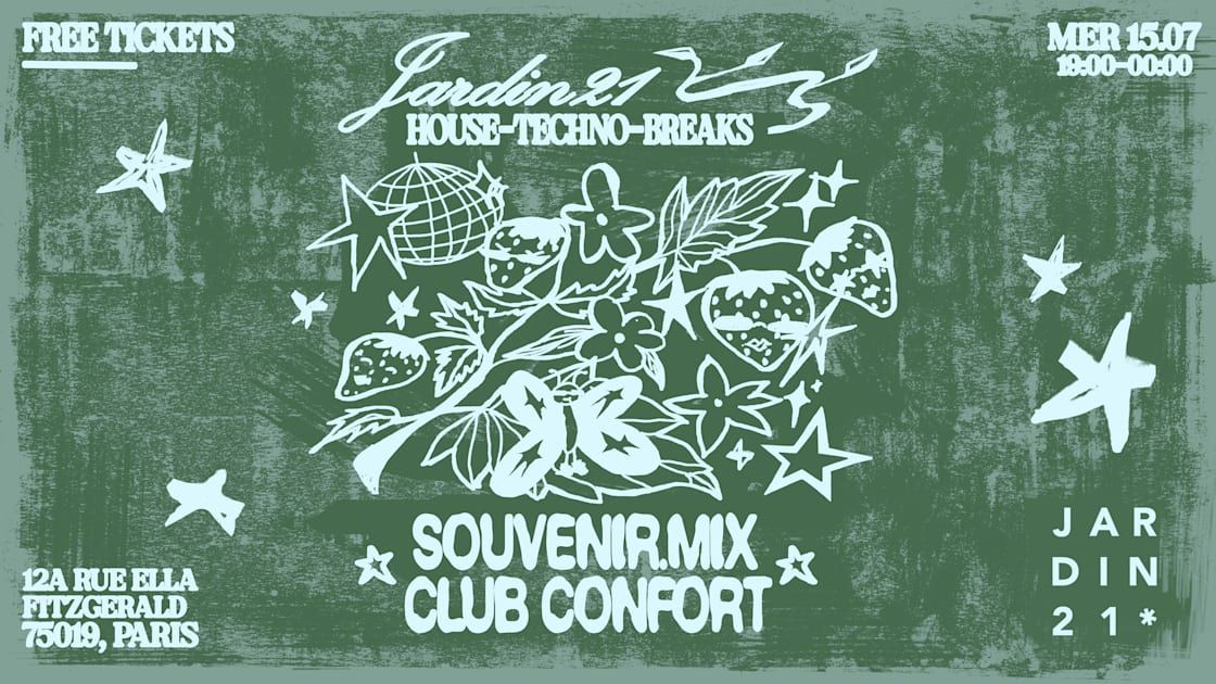Souvenir.MIX & Friends X Jardin 21 - Dj Set