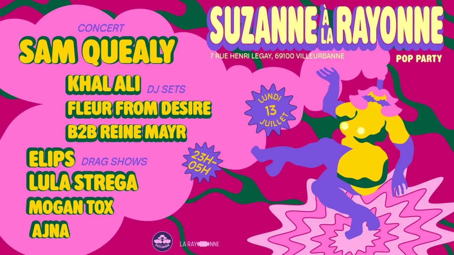 SUZANNE À LA RAYONNE : Let’s have a kiki 🧚