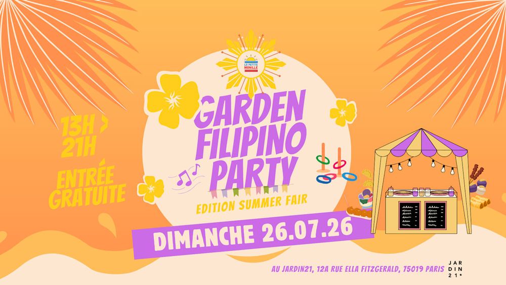 Garden Filipino Party X Jardin21