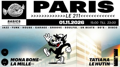 Basics Records Invites Tatiana, Le Hutin, Mona Bone & La Mille