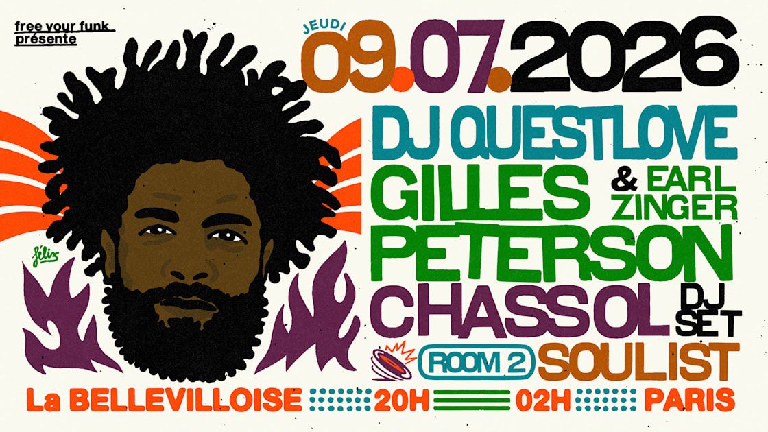 Free Your Funk : Questlove, Gilles Peterson, Chassol