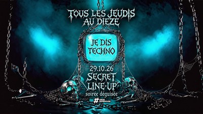 Je Dis Techno (Halloween Déguisé)