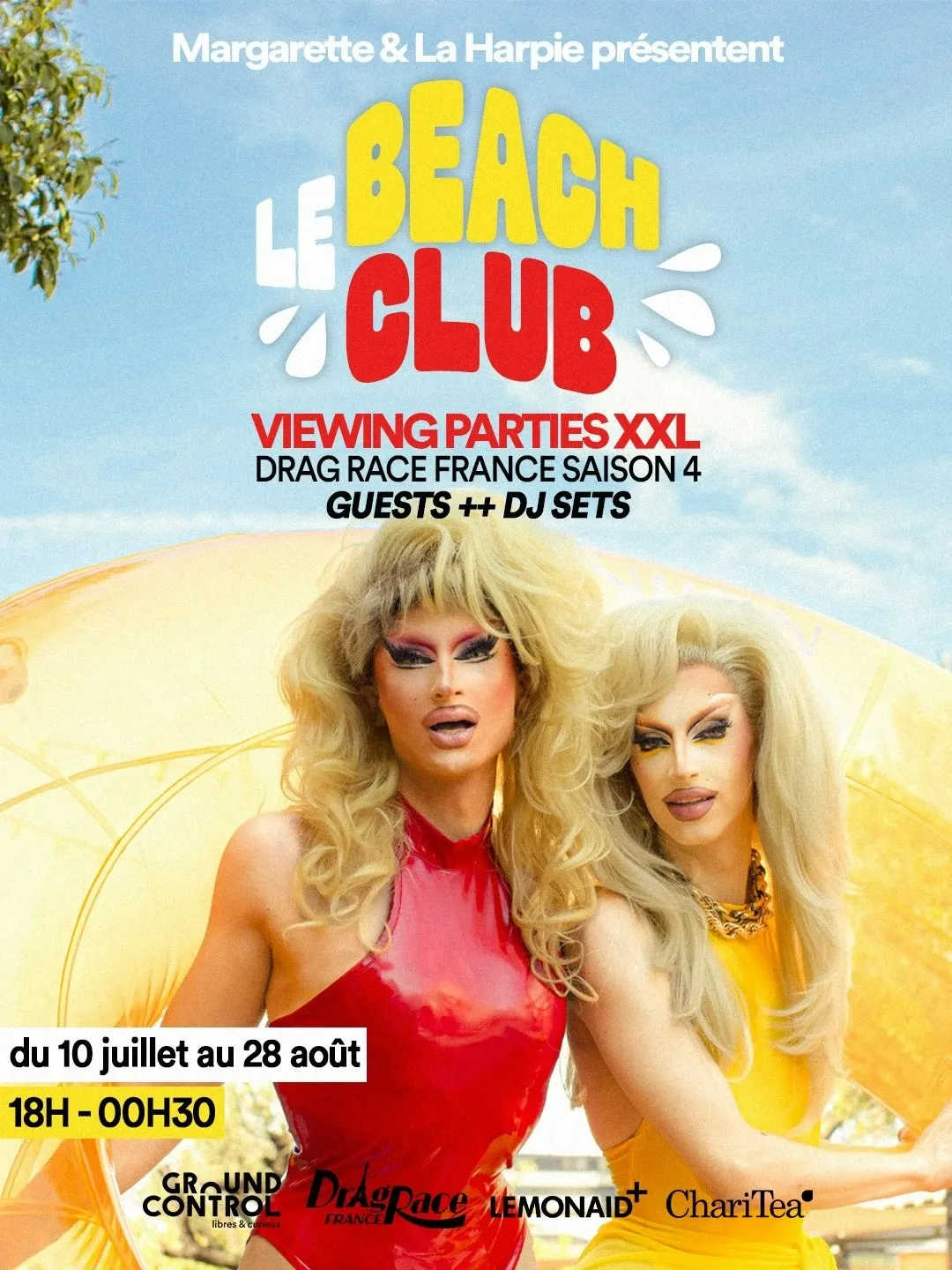 Beach Club - VIEWING PARTY DRAG RACE FRANCE #S4E1