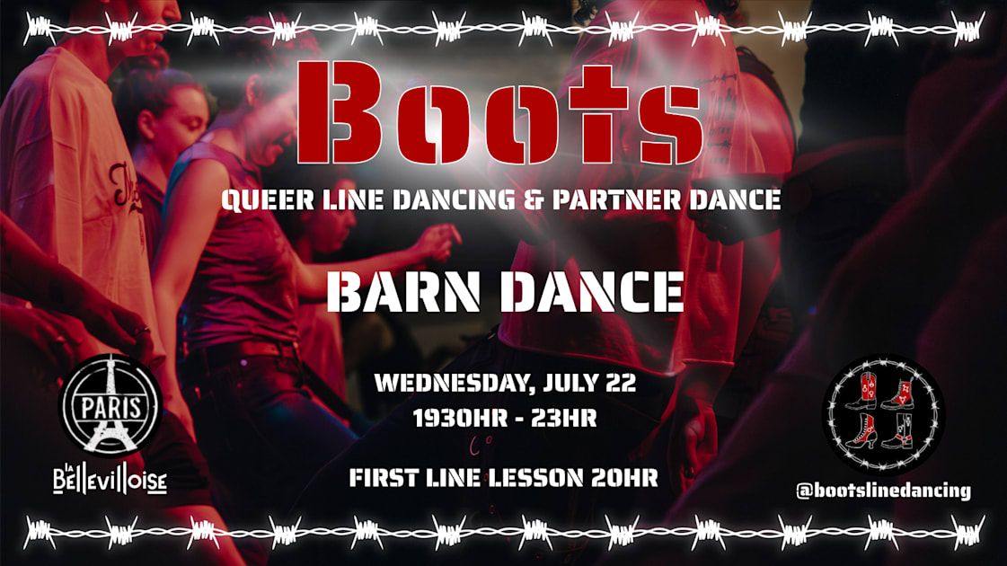 Boots Barn Dance: Queer Line Dance & Partner Dancing