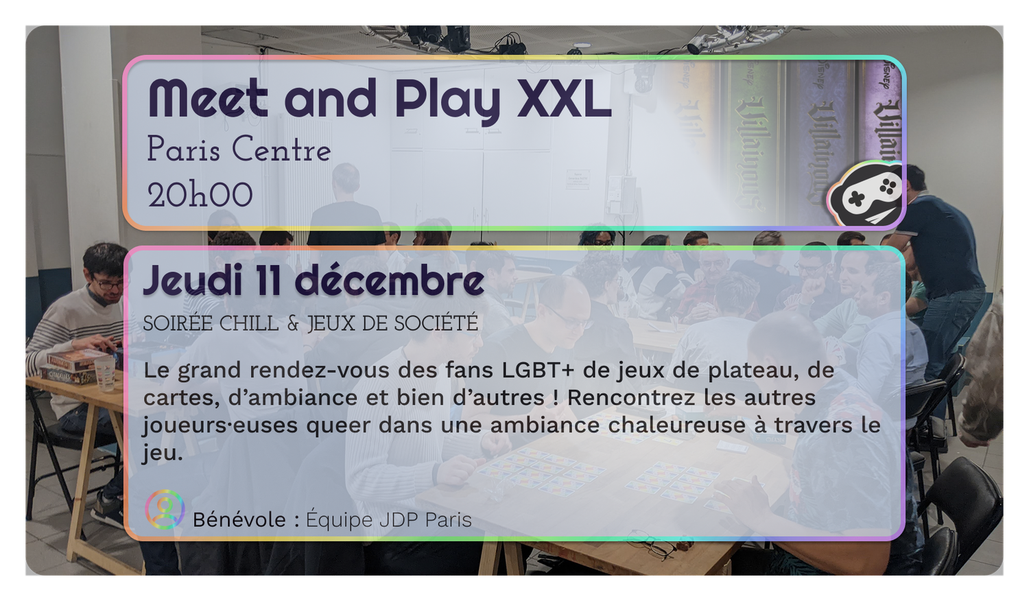 Meet and Play XXL - Jeux de société
