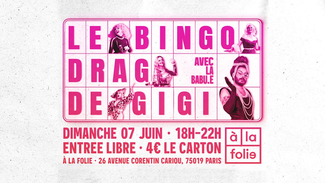 Bingo Drag De Gigi Von Dredee x La Babu.E