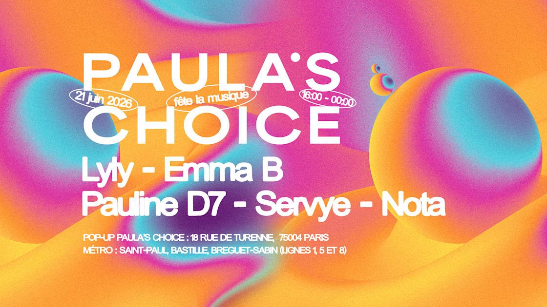 Paula's Choice X La Java : Emma B, Nota, Pauline D7 & More