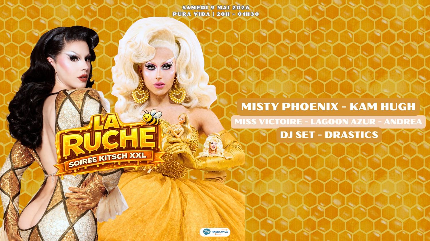 La Ruche #2 - Ta Soirée Queer Kitsch XXL Préférée