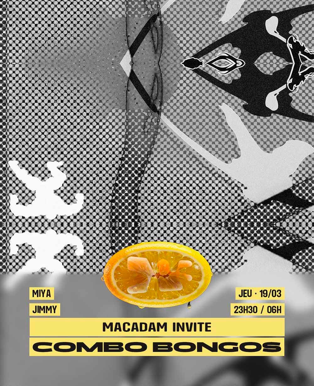 MACADAM X COMBO BONGOS