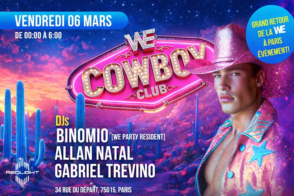 WE Party COWBOY CLUB