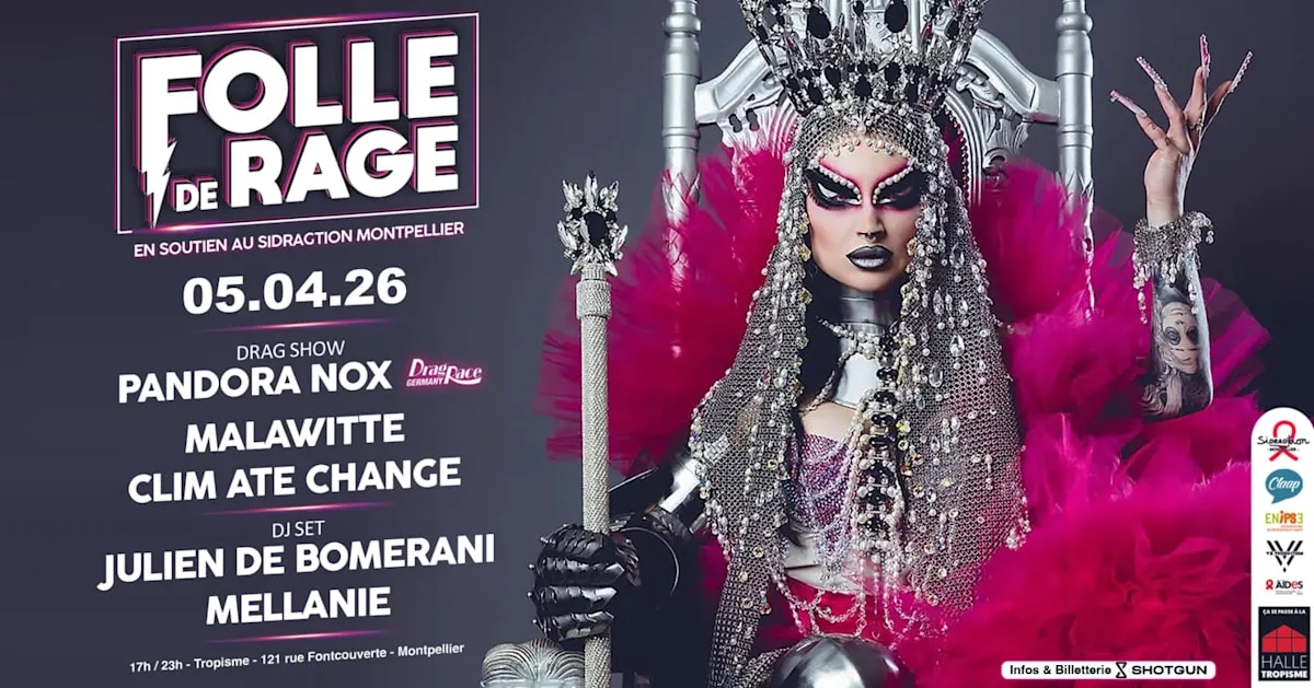Folle De Rage X Tropisme : Tea Dance & Drag !